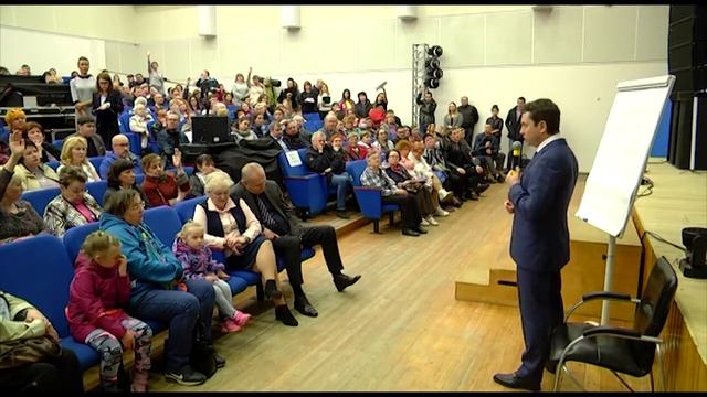 Встреча врио губернатора Андрея Чибиса с жителями г Мурманска  ДТШ  4 июля 2019 года