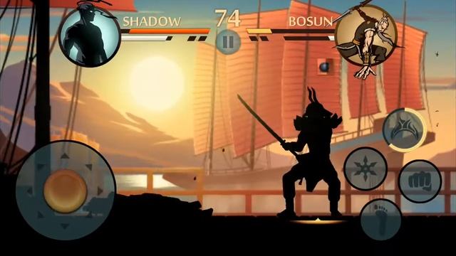 Shadow fight 2 - How to beat bosun