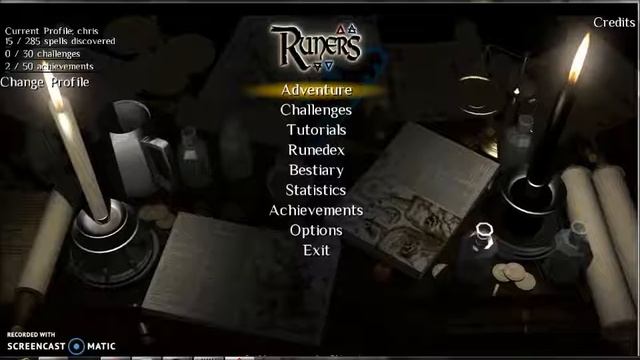 Let's Play--Runers (Screen Recorder Comparison)