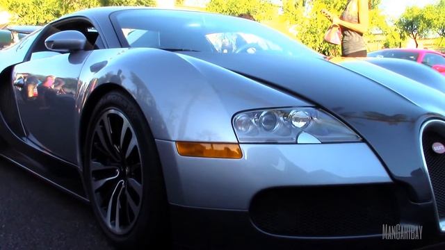 Bugatti Veyron at Cars and Coffee Scottsdale November 2014
