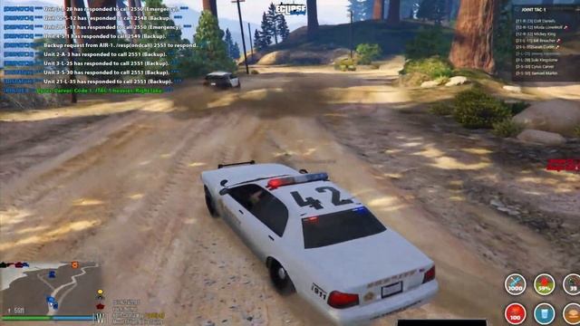 GTAV🔥🎮ECLIPSE RP/SD Pursuit turns into a shootout