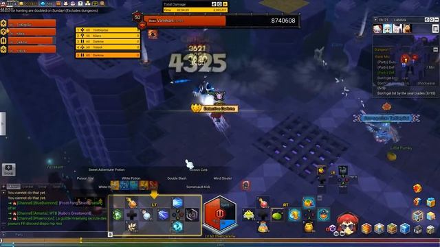 Maplestory 2 Hard dungeon Lubelisk [Guide full gameplay] (Wings drop)
