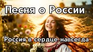Песнь песня о России „Россия в сердце навсегда“ душевная песня, патриотическая музыка