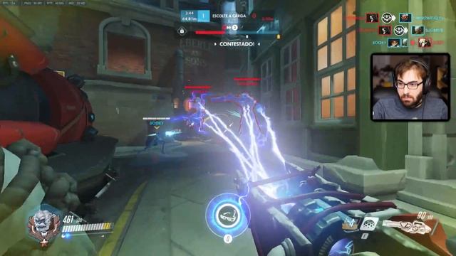 OVERWATCH - ROAD TO ALGUMA COISA #20 - CHOLEI! (PC Gameplay Ranked)