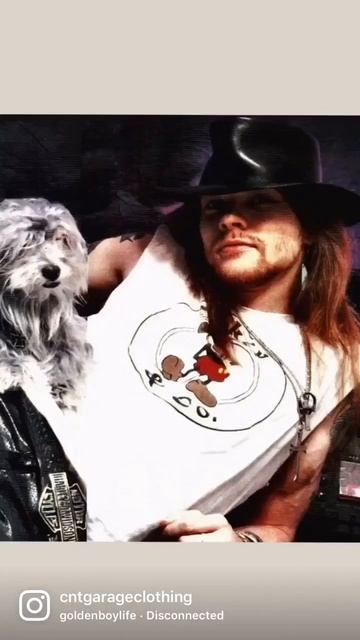Axl Rose - Mickey & CO #reels #fypシ #axlrose #gunsnroses #rocknroll #kaos #bandtee #kaosband #short