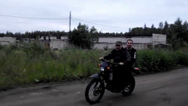 TTR250 тянет и двоих