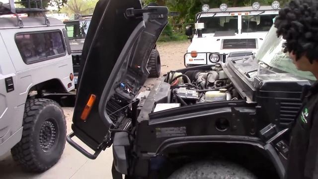 Johnny Magic "Motorhead Messiah" H-2 Hummer Duramax Diesel conversion Donut test Hybrid