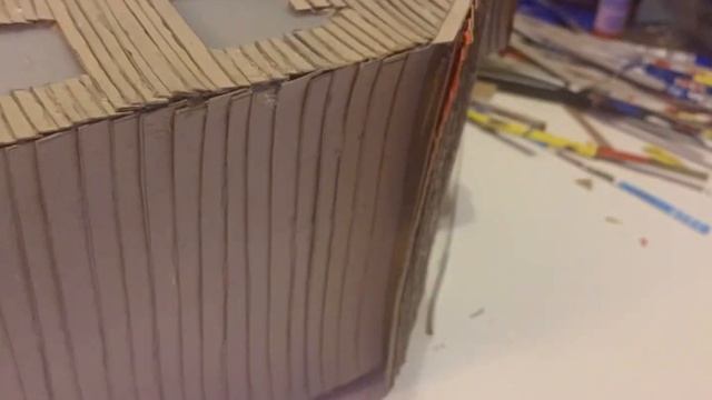 DIY miniature Victorian haunted house for Halloween town