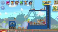 Level 9 - HOW TO GET 3 Stars ANGRY BIRDS FRIENDS TOURNAMENT 1430 without POWER ( NO POWER-UP )