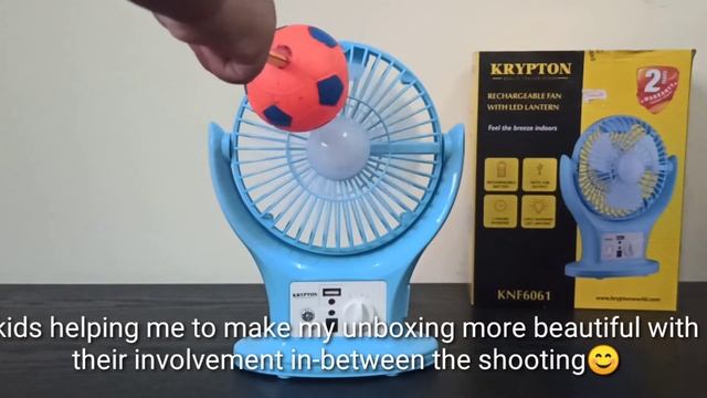 Mini fan |Rechargeable fan with led lantern |fresh for summer| review and unboxing