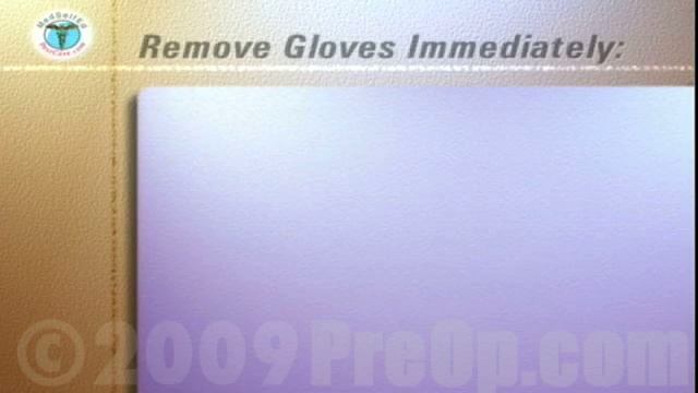PostCare™ Patient Education Gloving