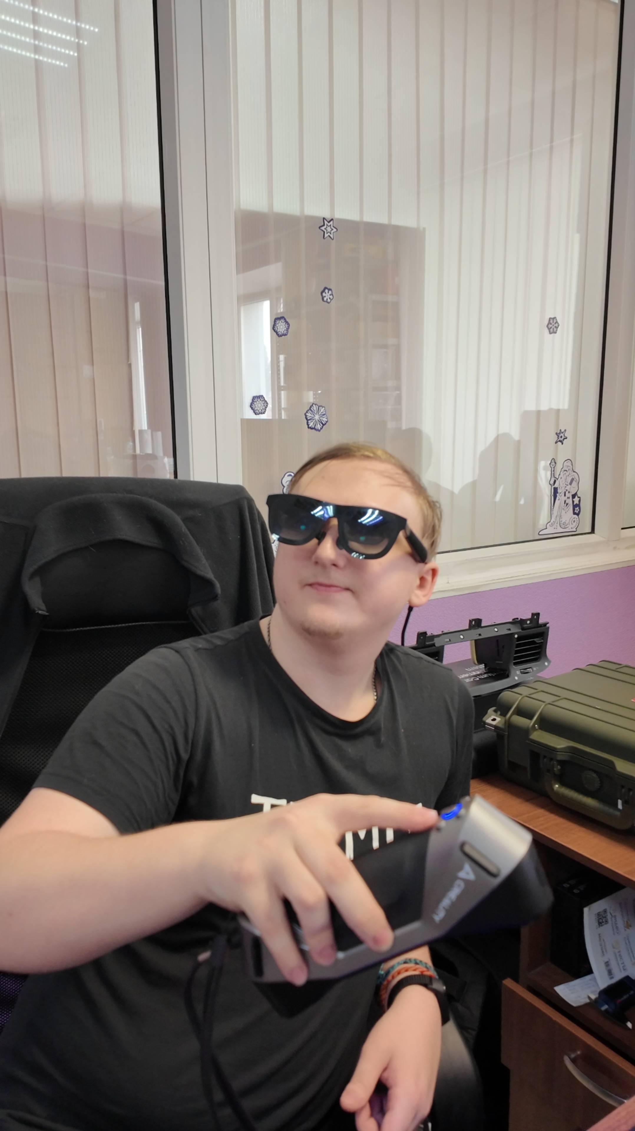 3D СКАНИРОВАНИ в 3D ОЧКАХ (AR) / новые технологии в мире 3Д #3d #3dscanning #shorts