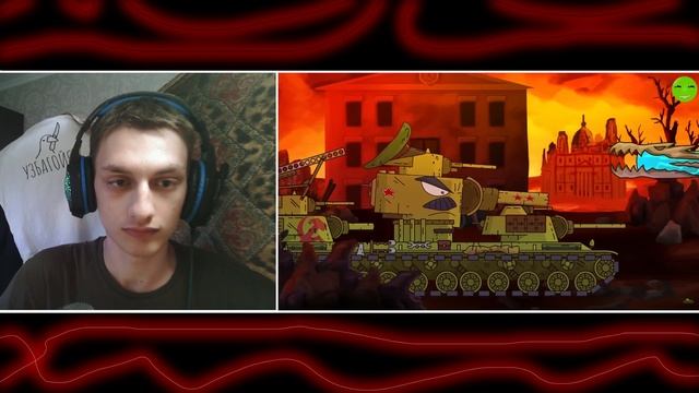 Левиафан непобедимый! Побег КВ-35 - Мультики про танки реакция на Gerand (геранд) анимация мульт
