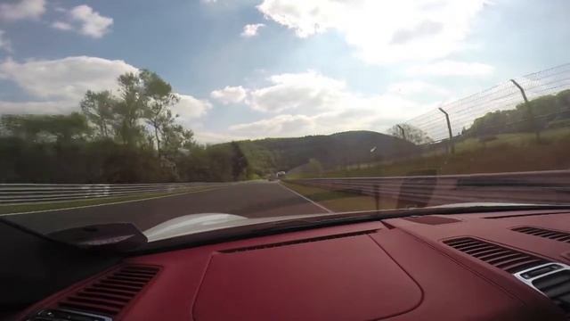 Porsche Boxster 981S Nurburgring Nordshliefe 4th May 2014