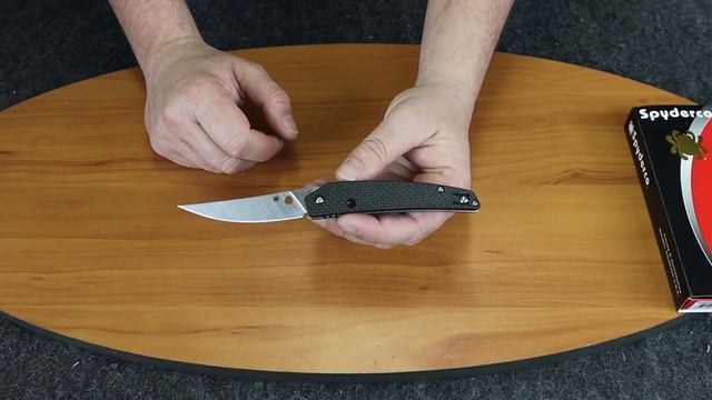 Spyderco Ikuchi Folding Compression lock Knife | Atlantic Knife Reviews 2019