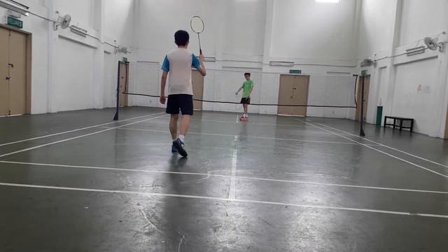 Badminton match play 8-11game 4-3-3018