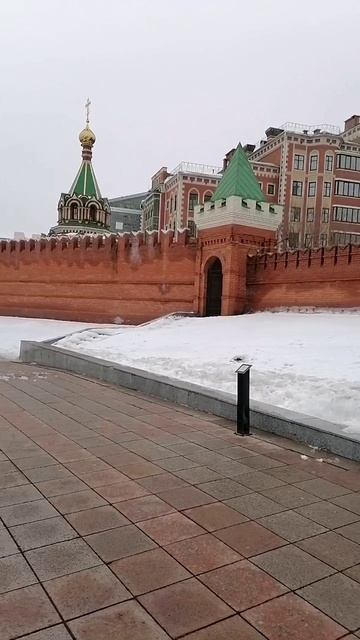 Воскресенская набережная. Йошкар-Ола #россия #йошкарола #достопримечательности #красота #культура