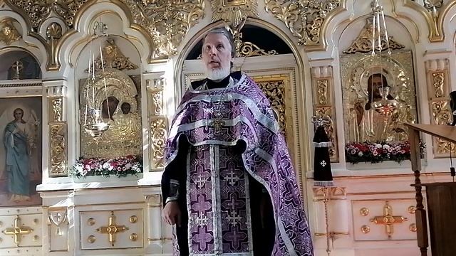 Проповедь иерея Константина Колыганова в Неделю 3-ю Великого поста, Крестопоклонную