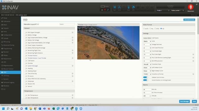 How to Guide INAV WTF OSD Inav 6.1 INAV 6.0