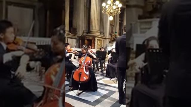 OCCE's Director, Esther Chu at EGLISE DE LA MADELEINE