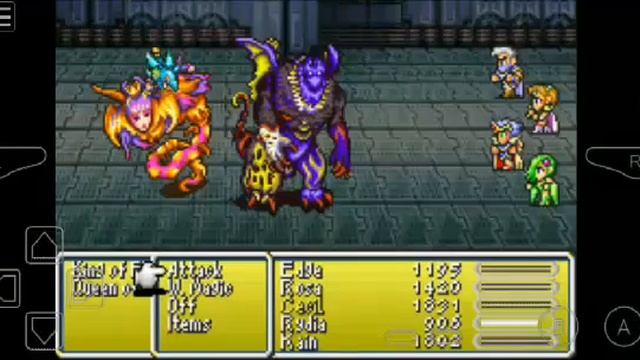 Final Fantasy 4 Advance King and Queen of Eblan