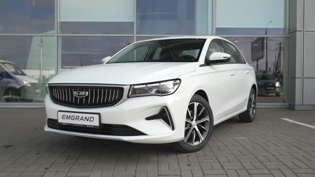 Geely Emgrand. Цвет: Crystal White / Белый