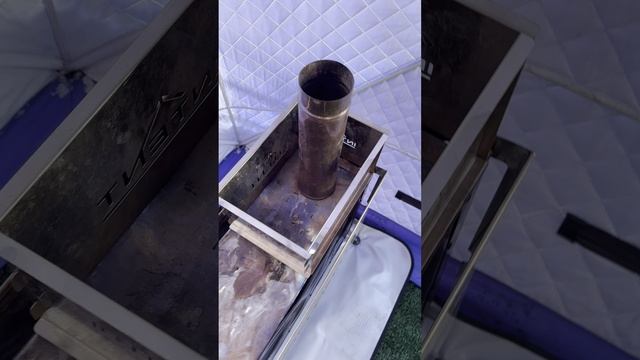 Сборка каменки INTENT, важный аксессуар на банную печь в мобильную баню