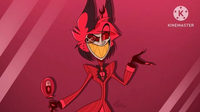 Alastor sings: "Put your head on my shoulder"