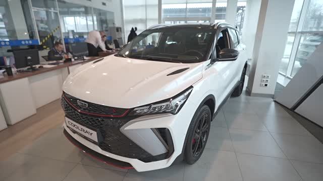 Geely Coolray. Цвет: Crystal White / Белый