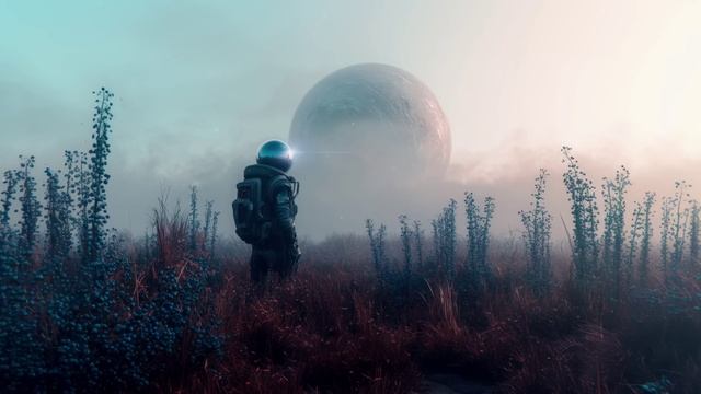 Расслабляющая эмбиентная научно-фантастическая космическая музыка для прекрасного настроения 🚀