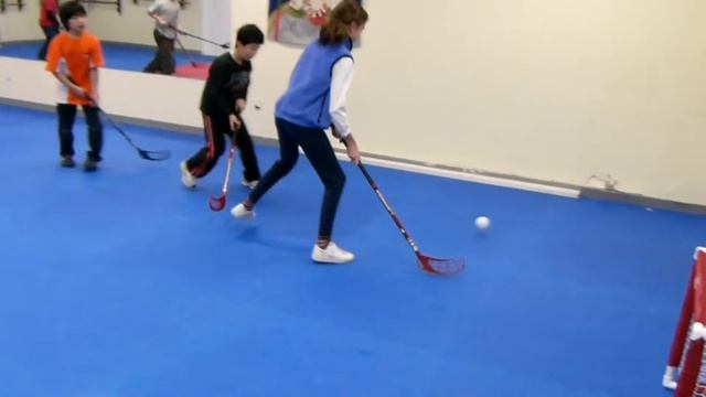 Awesome Floorball atOld Greenwich Karate