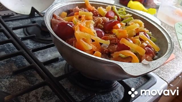 Знаменитая БУГЛАМА - томленая баранина с овощами.  И не важно на костре или на плите!  Вкусно очень