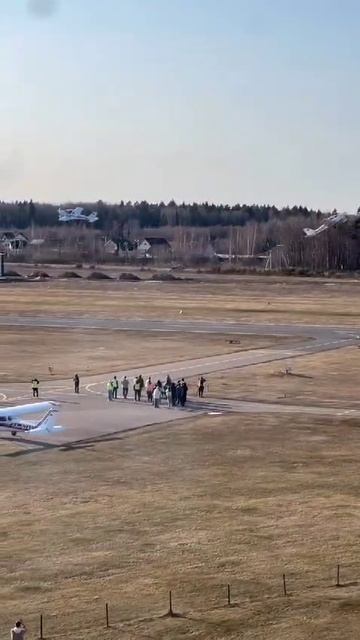 Гендер пати с авиашоу в Серпухове