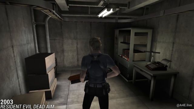 Evolution of RESIDENT EVIL SAVE ROOM