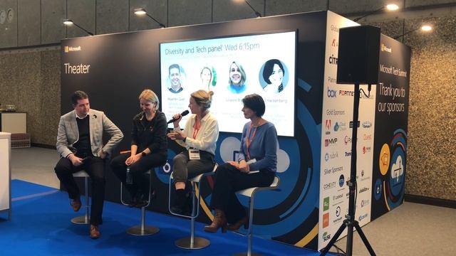 Diversity and Tech Panel at Microsoft Tech Summit Amsterdam