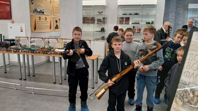 Посещение Ульяновского Суворовского Училища школьниками