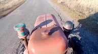 мой дт 20 +прицеп капусты.