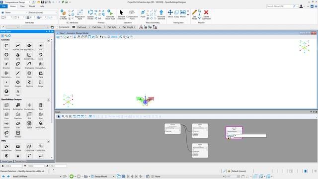 OpenBuildings GenerativeComponents Tutorial Series | Episode 3 | Points – Projection Techniques