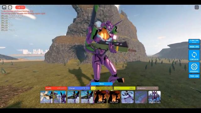 EVA 01: Showcase! Kaiju Universe | Roblox