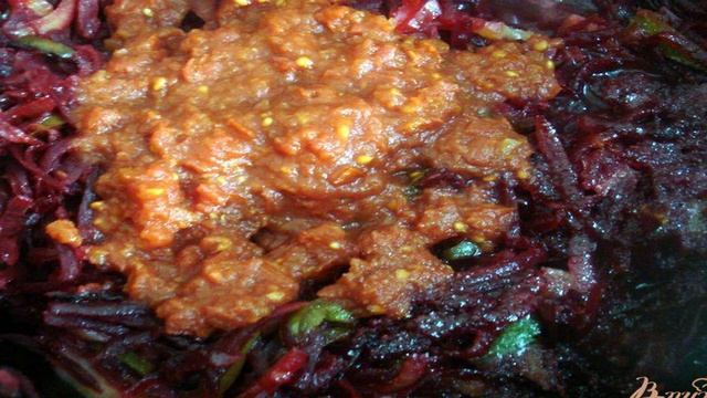 Борщевая заправка и борщ на ней