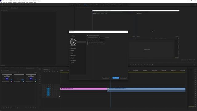 How To Enable/Disable Autosave Premiere Pro 2022
