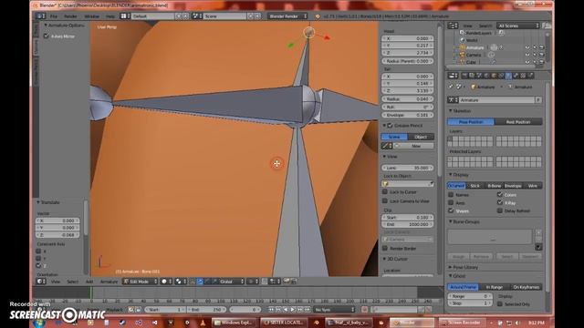 how to make an animatronic in blender | rigging