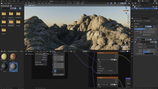 Como Crear Terreno y Paisajes en Blender 3.0