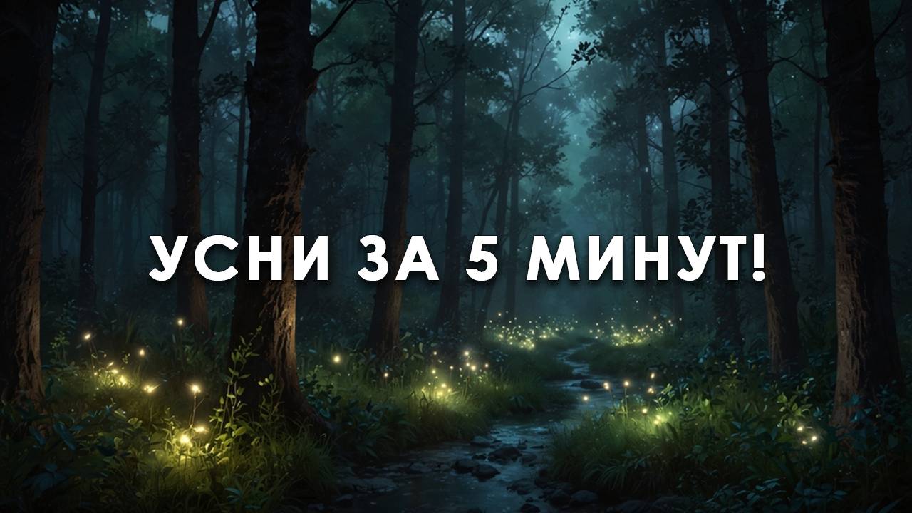 🌌 Сказочная анимация для сна: Успокаивающая музыка и мечты под звёздами