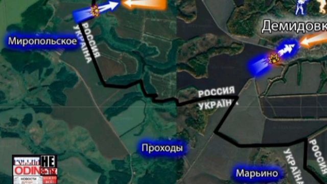 🇷🇺⚔️🇺🇦Армия России отражает наступление врага на Белгородскую область: Поповка -  наша, за Демид