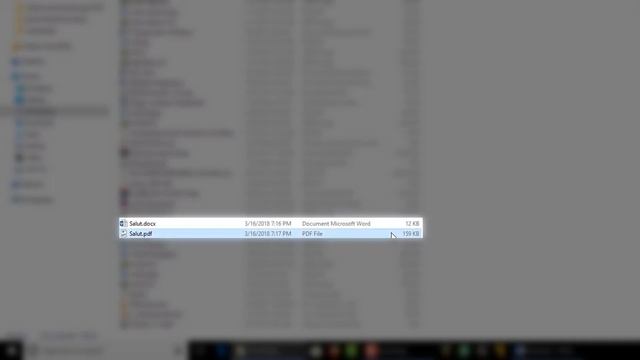 Transformer un document Word en PDF - SoftWare #12 - First High-Tech