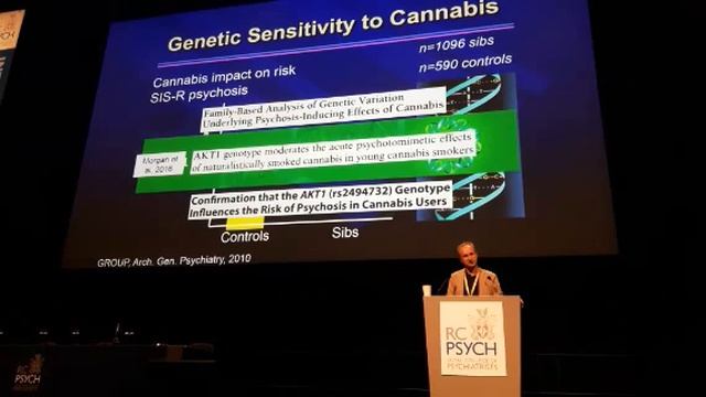 Professor Jim van Os Lecture at RCPsychIC 2016