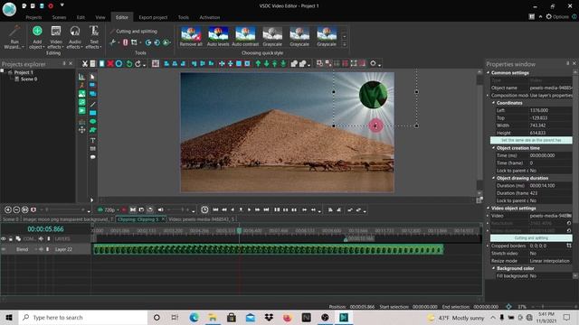 How To Make & Use Clipping Masks in VSDC- LW&C with VSDC