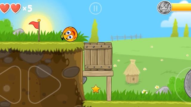 Red Ball 4 
Зелёные холмы 4 уровень