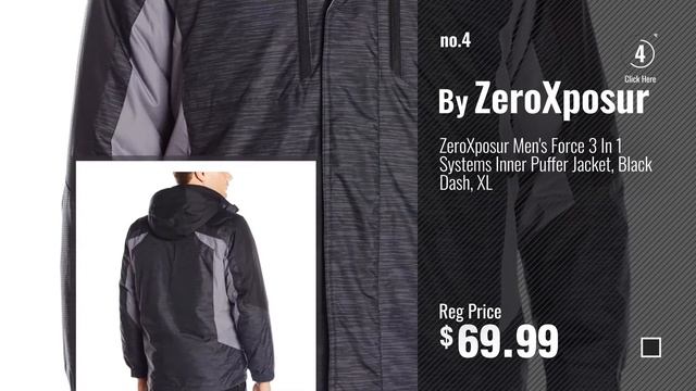 Top 10 Zeroxposur Men Clothings [ Winter 2018 ]: ZeroXposur Men's Beacon Insulated Grid Dobby